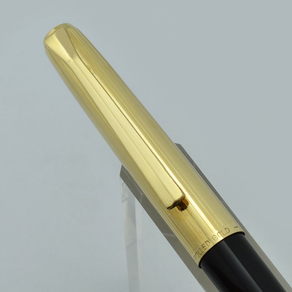 Pelikan 30 Fountain Pen Set (1960s)- Black, Gold Plated Cap
